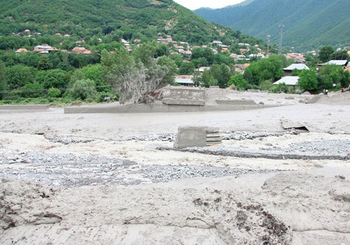 ETSN: Lənkəran-Astara zonasında yağış intensiv və güclü olub