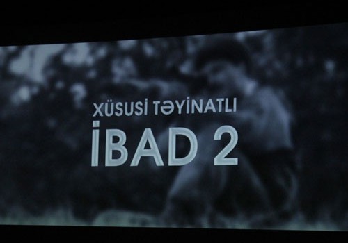 Nizami Kino Mərkəzində “Xüsusi təyinatlı İbad-2” filmi təqdim edilib
