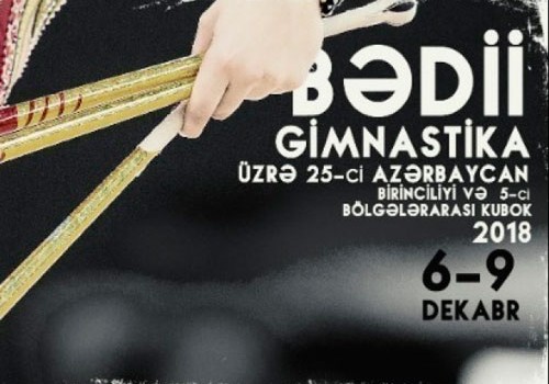 Bədii gimnastika üzrə 25-ci Azərbaycan birinciliyi keçiriləcək