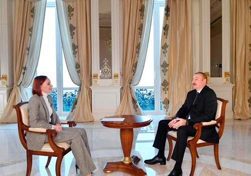 Prezident İlham Əliyevin “Rossiya-24” telekanalına müsahibəsi