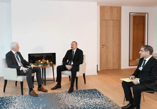 Prezident İlham Əliyev “Microsoft” şirkətinin vitse-prezidenti ilə görüşüb