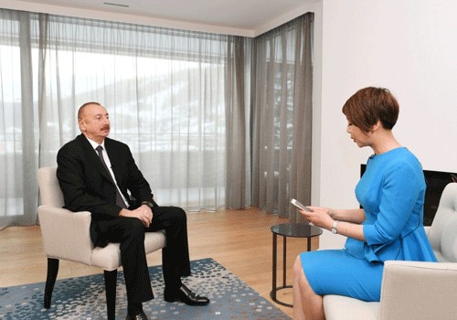Azərbaycan Prezidenti İlham Əliyevin Çinin CGTN televiziyasına müsahibəsi