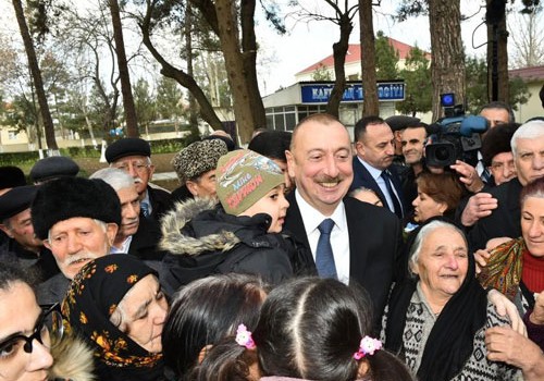 Prezident İlham Əliyev: "Mən həmişə xalqın dəstəyinə arxalanmışam"
