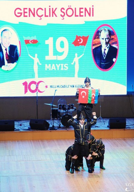 Bakıda Türkiyənin gənclik və idman bayramı qeyd edilib