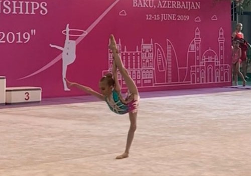 Mina Abbasova bu dəfə doğma Bakıda qızıl medal qazanıb