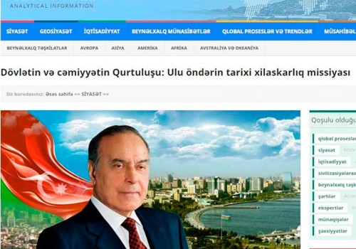 Dövlətin və cəmiyyətin Qurtuluşu: Ulu Öndərin tarixi xilaskarlıq missiyası