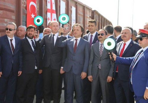 BTQ: Türkiyədən Gürcüstana ilk yük qatar yola salınıb