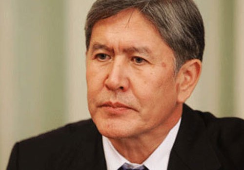 Almazbek Atambayev saxlanılıb