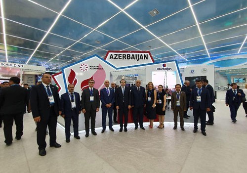 Azərbaycan Xəzər İnnovasiya Texnologiyaları Sərgisində Milli Pavilyonla çıxış edir