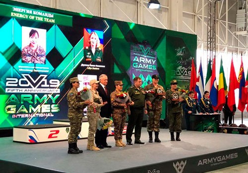“Beynəlxalq Ordu Oyunları - 2019” yarışlarında hərbi qulluqçularımız mükafatlandırılıb