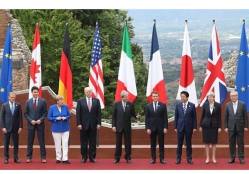 G7 sammitinin rəsmi açılışı olub