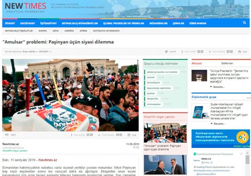 "Amulsar" problemi: Paşinyan üçün siyasi dilemma