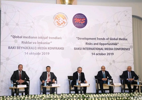 “Qlobal medianın inkişaf trendləri: Risklər və imkanlar” mövzusunda Bakı Beynəlxalq Media Konfransı keçirilib