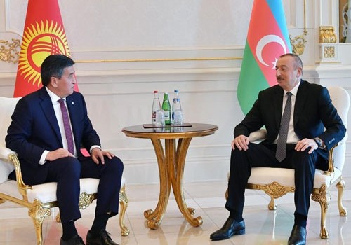Prezident İlham Əliyevin Qırğızıstan Prezidenti ilə görüşü olub - Yenilənib