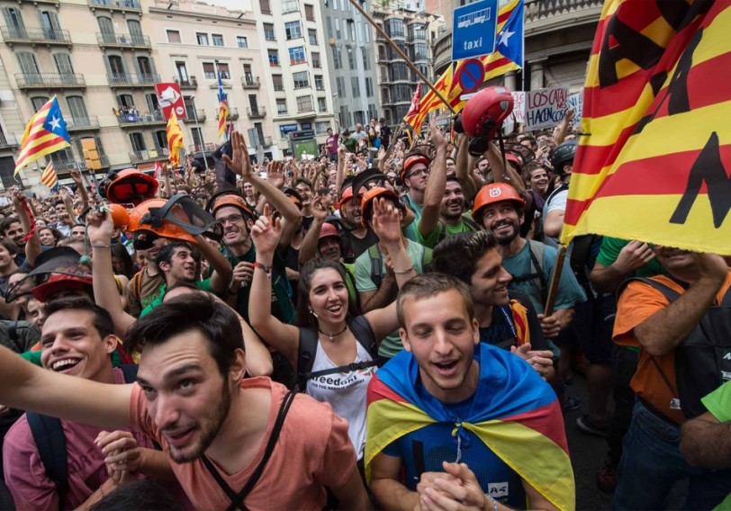 Kataloniyada dünən keçirilən aksiyalarda 182 nəfər xəsarət alıb