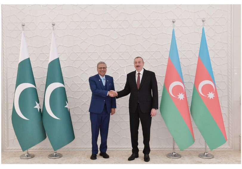 Azərbaycan Prezidenti İlham Əliyevin Pakistan Prezidenti Arif Alvi ilə görüşü olub
