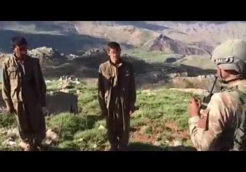 PKK terrorçuları təslim olur