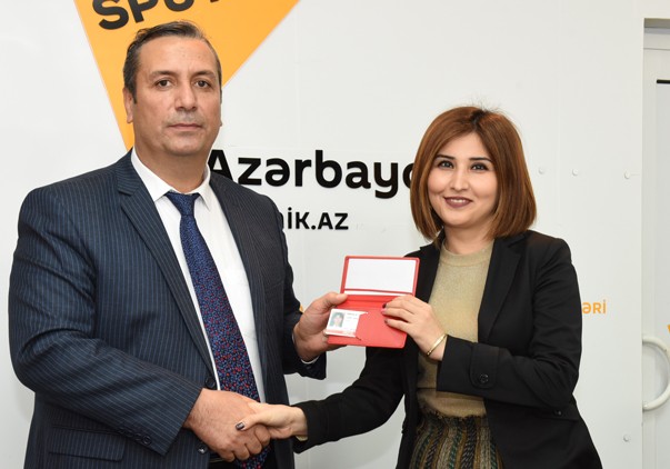 Bir qrup Azərbaycan jurnalistlərinə  “Beynəlxalq media vəsiqəsi”  verildi