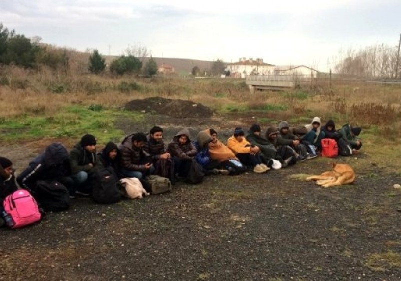 Türkiyəyə qanunsuz yollarla daxil olmuş 26 miqrant saxlanılıb