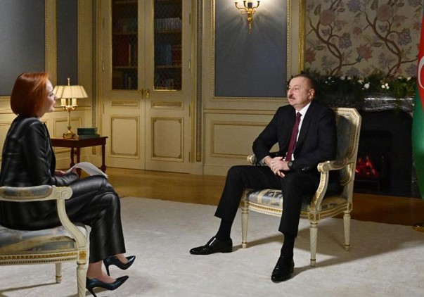 Prezident İlham Əliyev Rusiya Federasiyasının "Rossiya-24” televiziya kanalına müsahibə verib