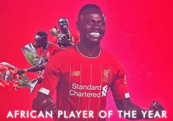 Sadio Mane 2019-cu ildə Afrikanın ən yaxşı futbolçusu seçilib