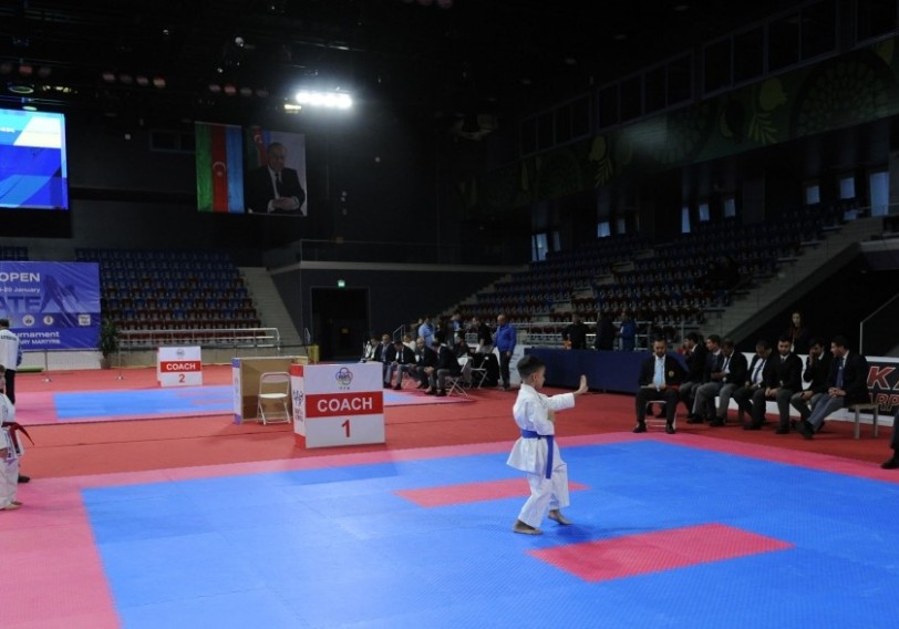 Beynəlxalq karate turnirinin kata yarışlarının qalibləri müəyyənləşib