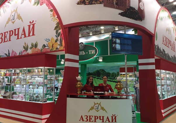 “Azerçay” Moskvada təşkil edilmiş Beynəlxalq sərgidə iştirak edib - Fotolar