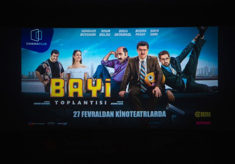 “CinemaPlus” kinoteatrında “Bayi toplantısı” türk komediyasının premyeradan öncə nümayişi keçirilib