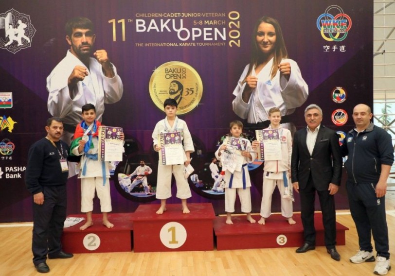 "Baku open” beynəlxalq karate turnirinin üçüncü gününün qalibləri müəyyənləşib