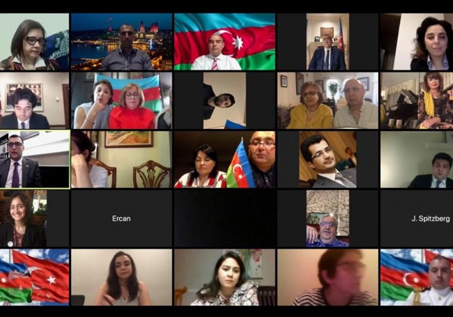 ABŞ-ın Azərbaycan icması Respublika Gününü virtual formatda qeyd edib