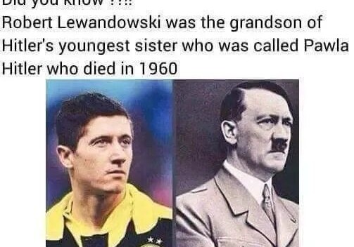 Levandovski Hitlerin bacısının nəvəsidir?