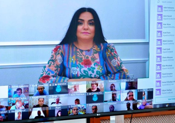 Ədliyyə Nazirliyində media nümayəndələri ilə onlayn görüş keçirilib