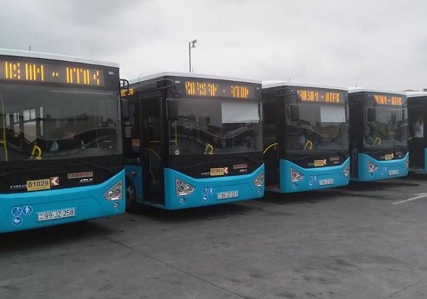 Beş ayda Azərbaycana 71 avtobus gətirilib