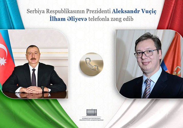 Serbiya Prezidenti Azərbaycan Prezidentinə zəng edib