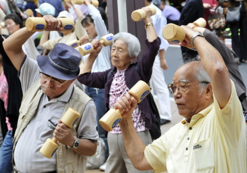 Yaponiyada yaşlıların sayı dünya üzrə rekord səviyyəyə çatıb