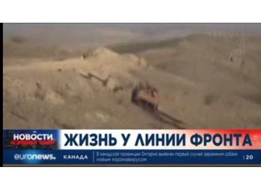 Mətbuat Şurası “Euronews”un çəkiliş qrupunun Ermənistan tərəfindən atəşə tutulması ilə bağlı müraciət yayıb