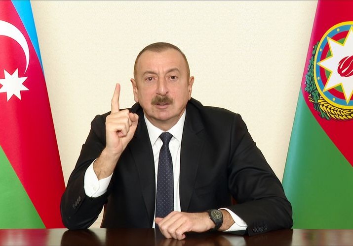Azərbaycan Prezidenti: “Bəyanatın ilkin versiyasında bizə təklif edilirdi ki, Laçın dəhlizinin eni 30 kilometr olsun”