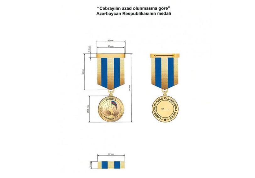 Bir qrup hərbi qulluqçu “Cəbrayılın azad olunmasına görə” medalı ilə təltif edildi - SƏRƏNCAM