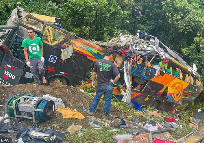 Braziliyada avtobusun qəzaya uğraması nəticəsində 21 nəfər ölüb