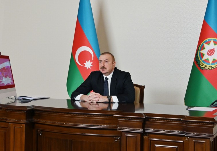 Azərbaycan Prezidenti, YAP sədri partiyanın VII qurultayında çıxış edib