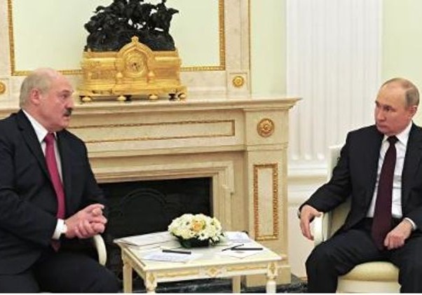 Moskvada Putin və Lukaşenko arasında 4 saata yaxın görüş keçirilib