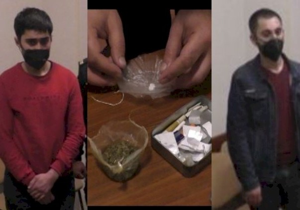 Heroin və metamfetamin alverçiləri saxlanıldı