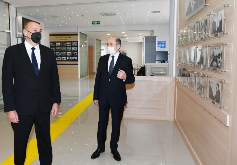Prezident İlham Əliyev Suraxanı Rayon Məhkəməsinin yeni binasının açılışında iştirak edib