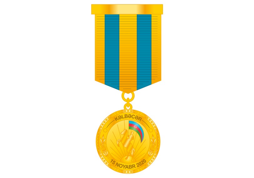 Silahlı Qüvvələrin hərbi qulluqçuları “Kəlbəcərin azad olunmasına görə” medalı ilə təltif ediliblər