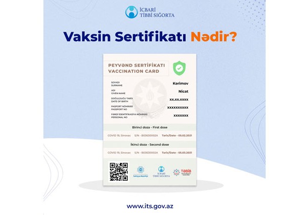 Vaksin sertifikatı nədir? - VİDEOTƏLİMAT