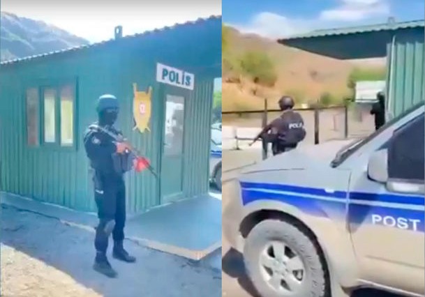 Gorus-Qafan yolunda yeni lövhə: “Azərbaycana daxil olursunuz” – FOTO