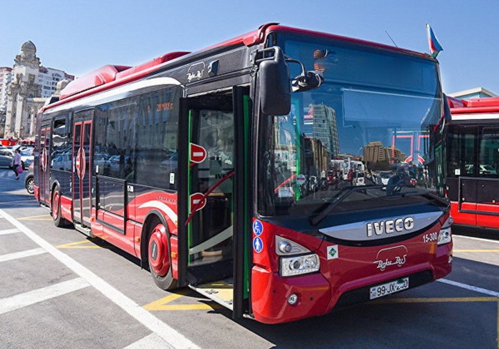 Bir sıra avtobusların hərəkət sxemində müvəqqəti dəyişiklik ediləcək