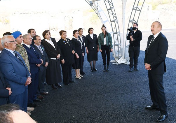 Azərbaycan Prezidenti: "Uzun illərdən sonra bu Qələbə sevincini biz hamımız yaşadıq"