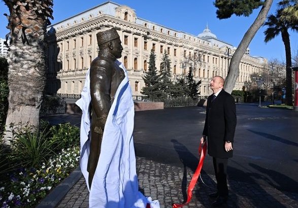 Hacı Zeynalabdin Tağıyevin heykəlinin açılış mərasimi olub