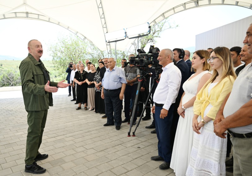 Prezident Ağdam və Xocalıda 